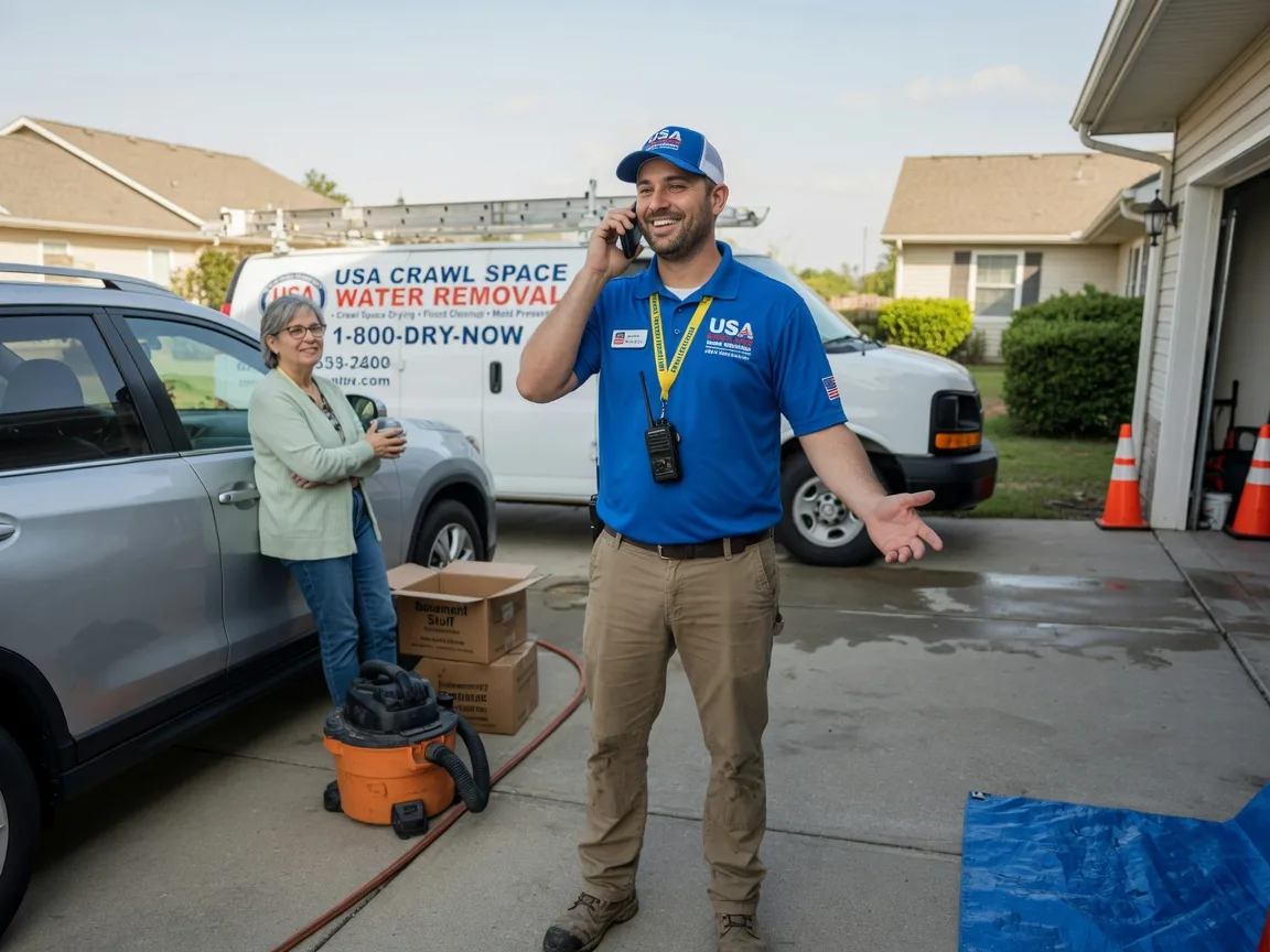 Crawl Space Water Removal Ames, NE FAQs